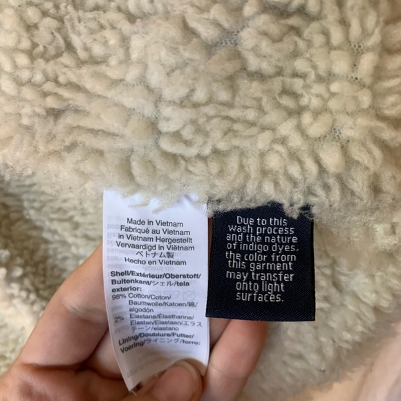 J. crew mercantile sherpa lined jean jacket - Picture 4 of 9